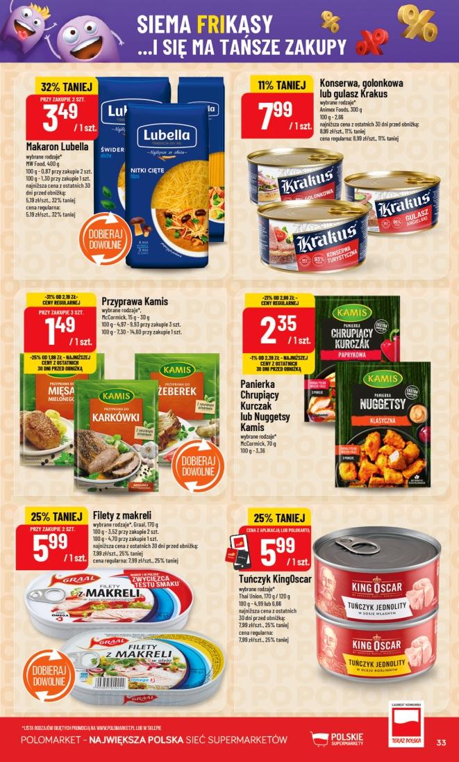 Gazetka promocyjna POLOmarket str. 33