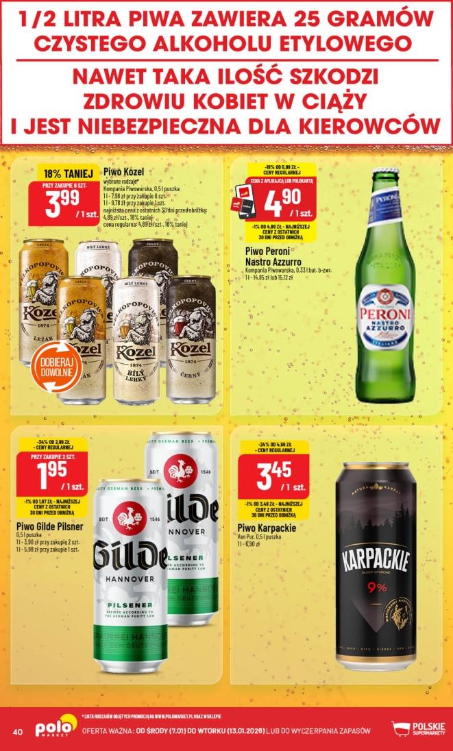 Gazetka promocyjna POLOmarket str. 40
