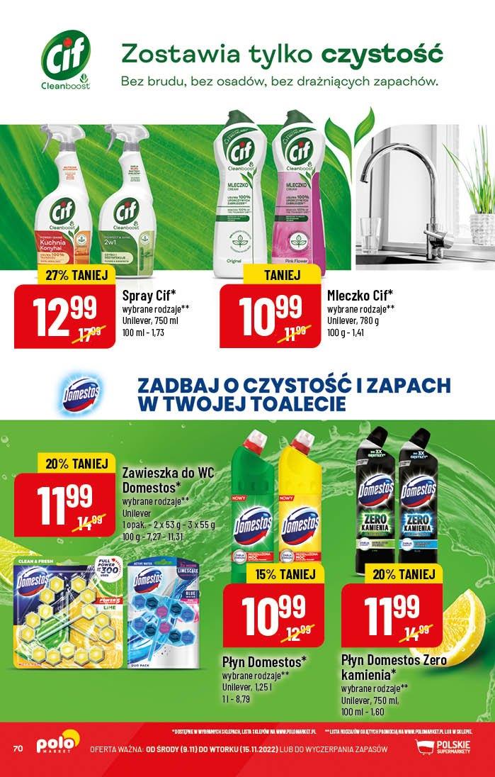 Gazetka promocyjna POLOmarket str. 70