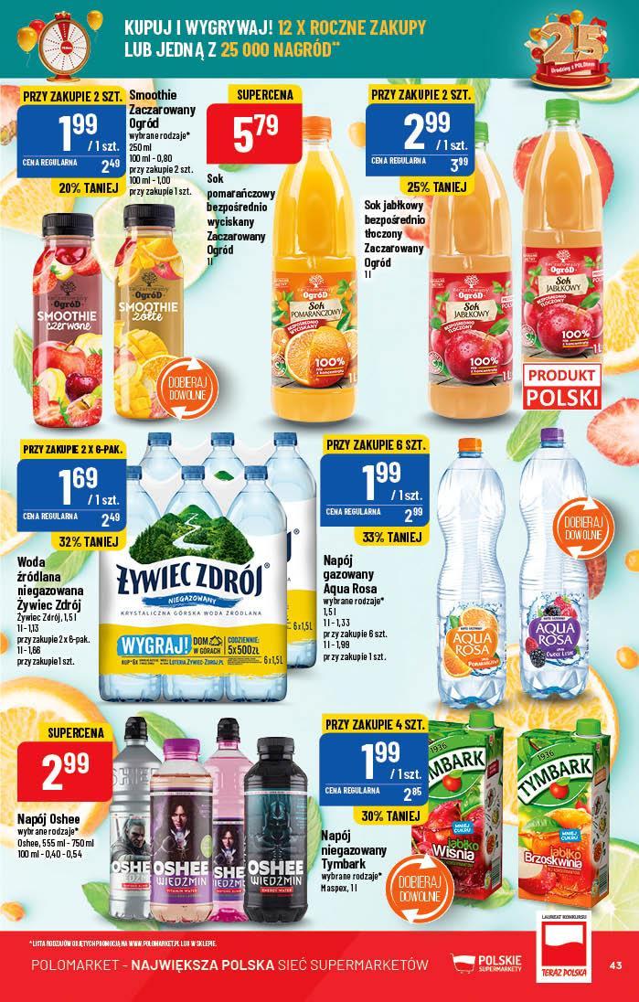 Gazetka promocyjna POLOmarket str. 43
