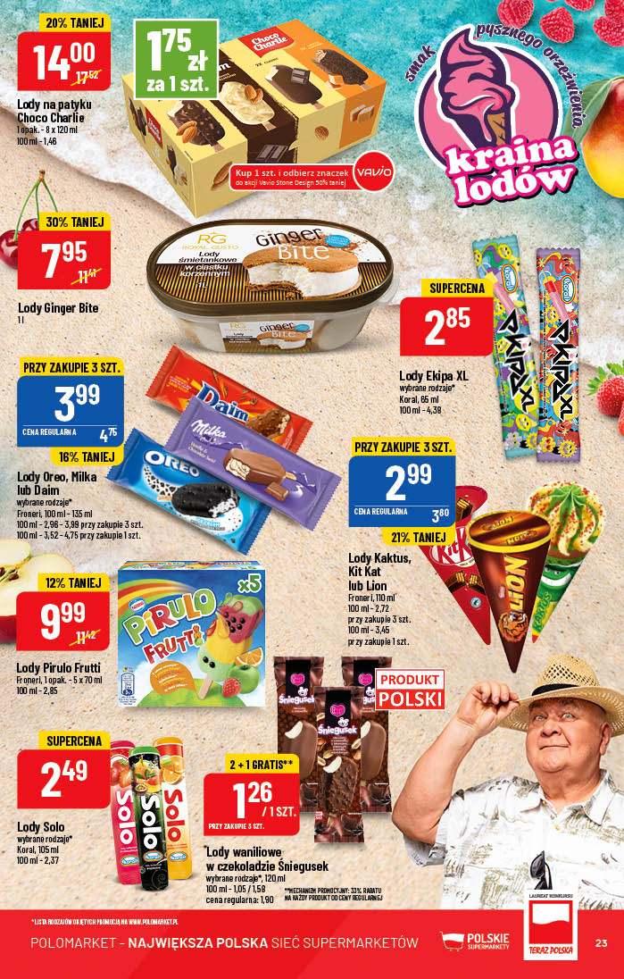 Gazetka promocyjna POLOmarket str. 23