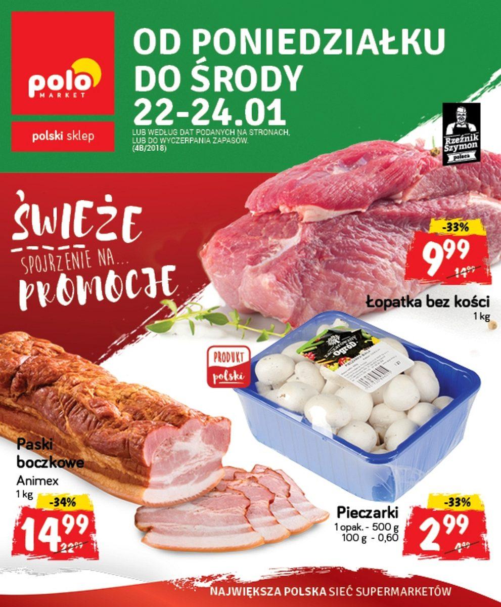 Gazetka promocyjna POLOmarket str. 1