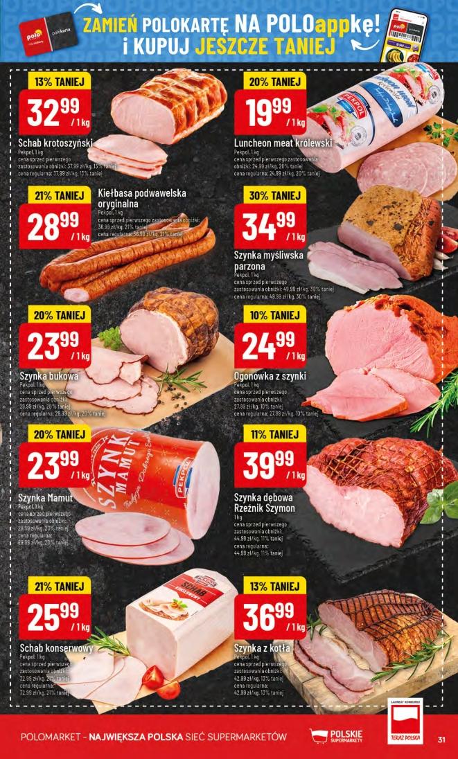 Gazetka promocyjna POLOmarket str. 31
