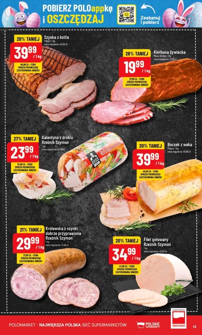 Gazetka promocyjna POLOmarket str. 13
