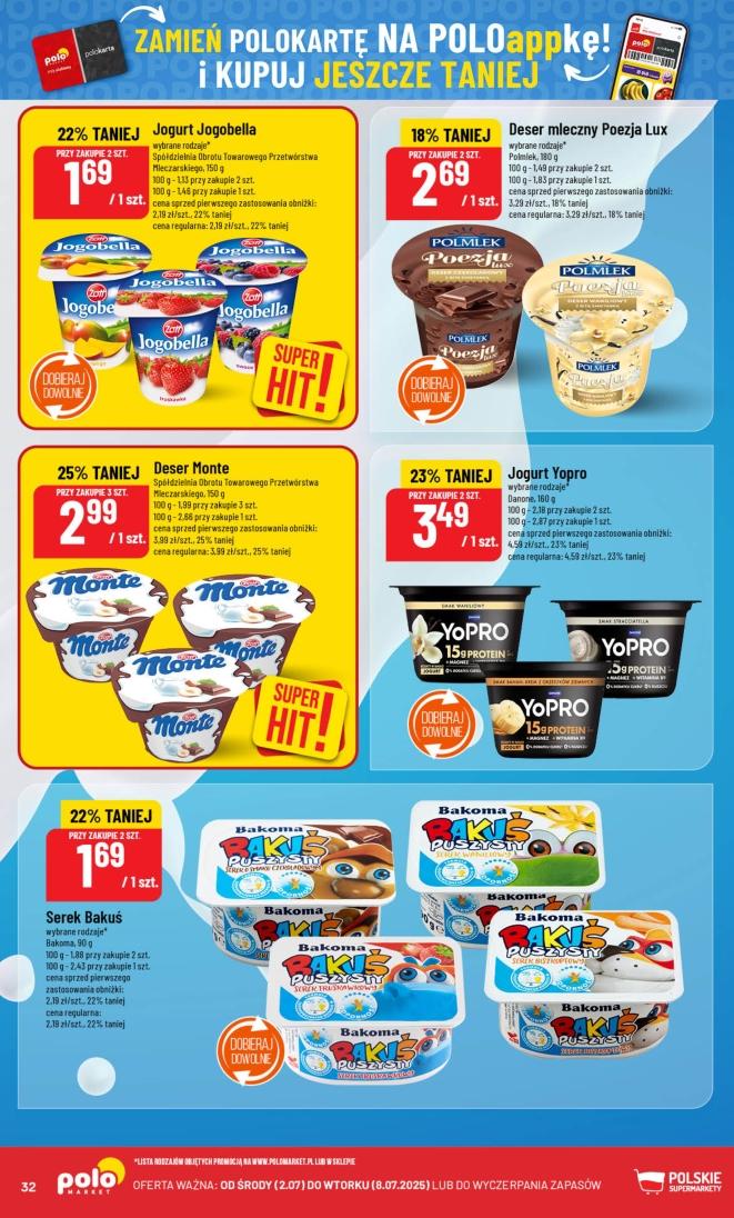 Gazetka promocyjna POLOmarket str. 32