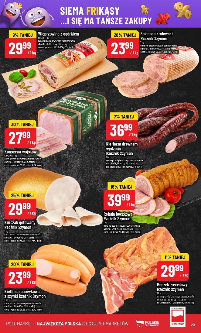 Gazetka promocyjna POLOmarket str. 23