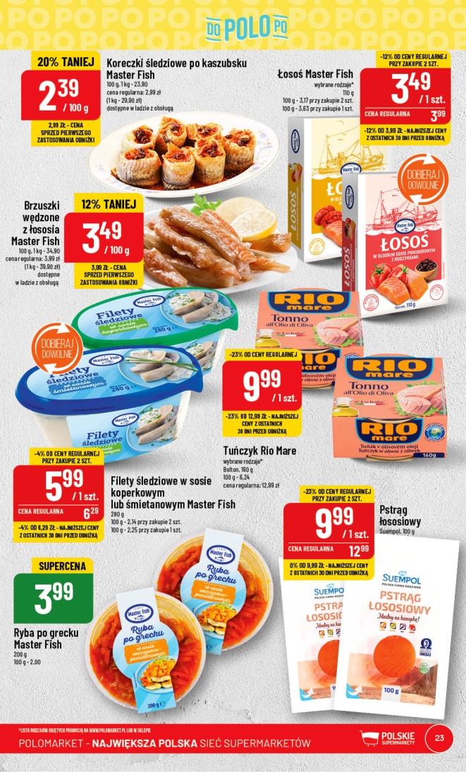 Gazetka promocyjna POLOmarket str. 23