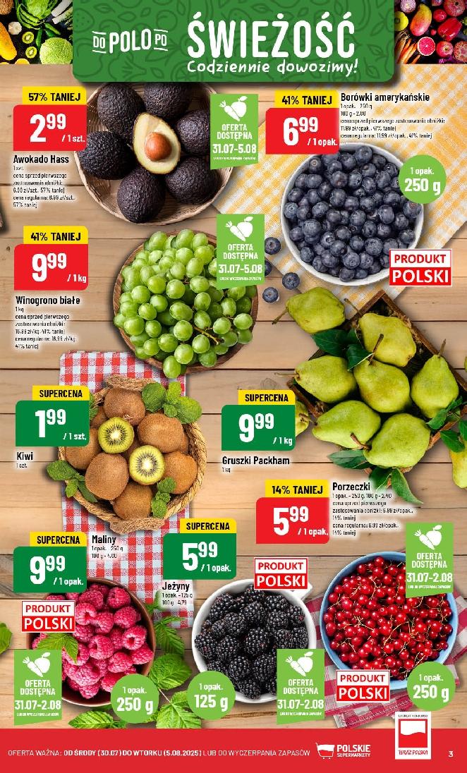 Gazetka promocyjna POLOmarket str. 3