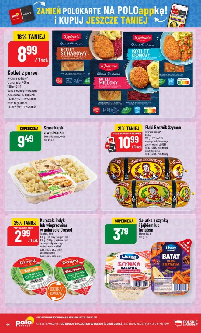 Gazetka promocyjna POLOmarket str. 44