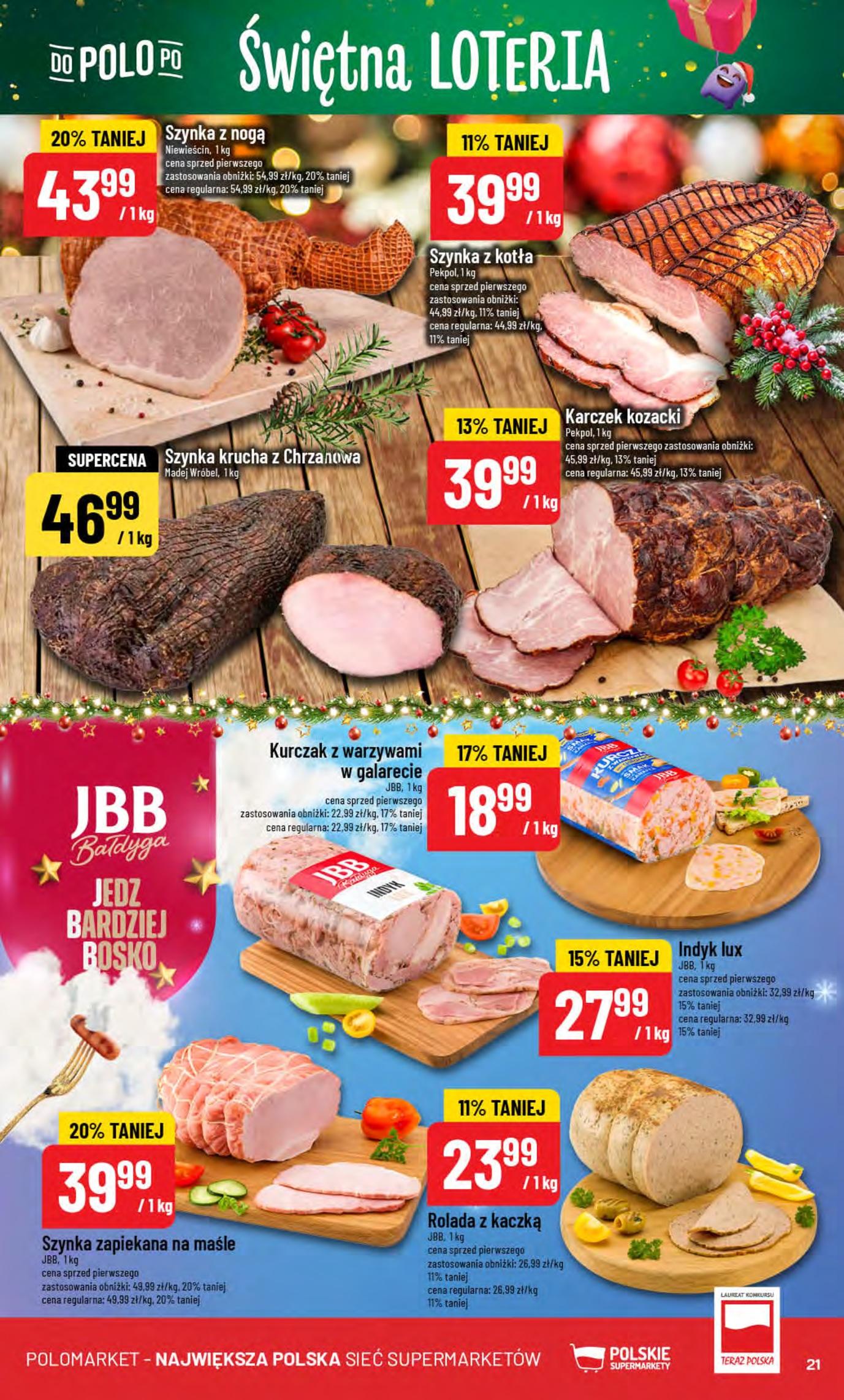 Gazetka promocyjna POLOmarket str. 21