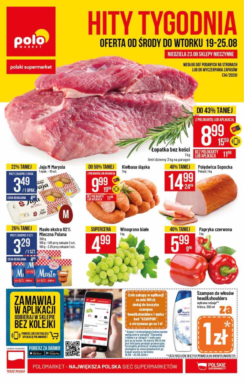 Gazetka promocyjna POLOmarket str. 1