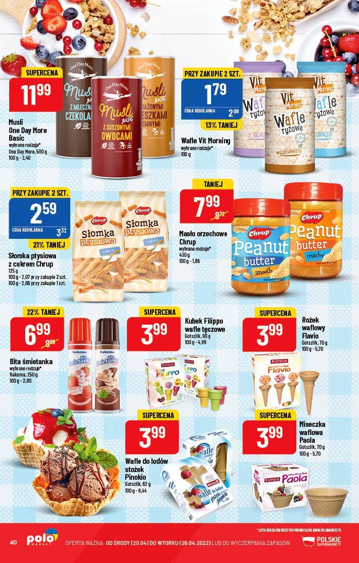 Gazetka promocyjna POLOmarket str. 40
