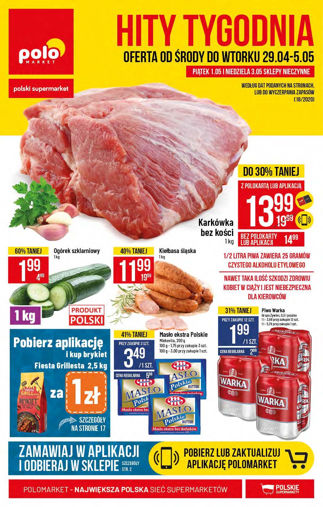 Gazetka promocyjna POLOmarket str. 1
