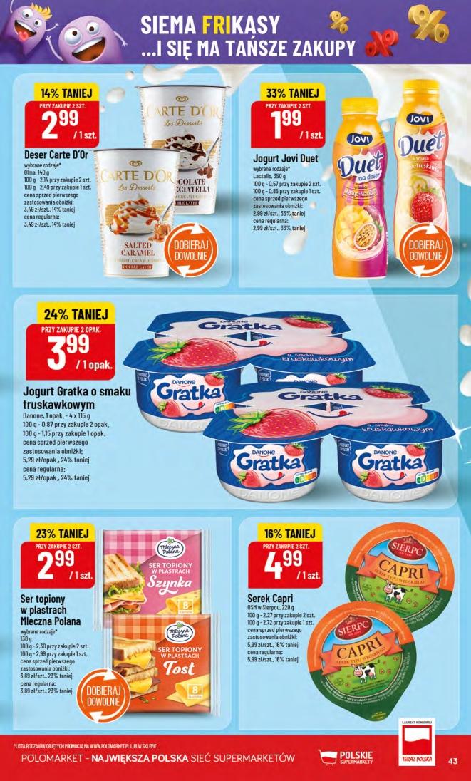 Gazetka promocyjna POLOmarket str. 43