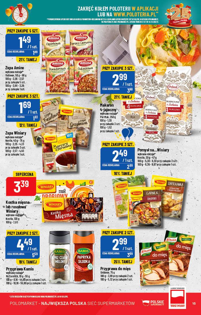 Gazetka promocyjna POLOmarket str. 15