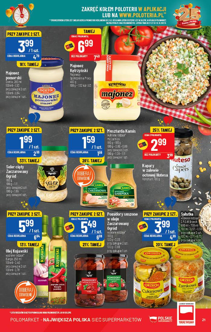 Gazetka promocyjna POLOmarket str. 21