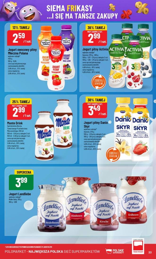 Gazetka promocyjna POLOmarket str. 33