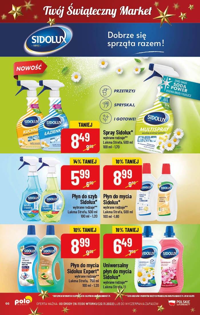 Gazetka promocyjna POLOmarket str. 66