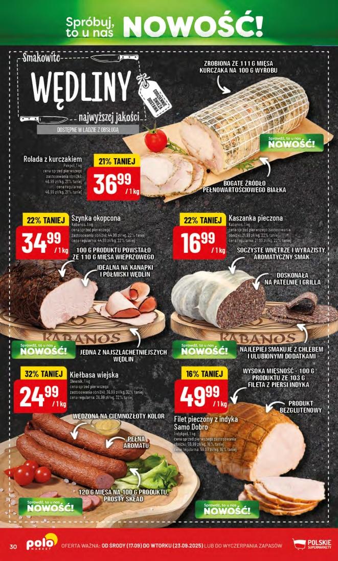 Gazetka promocyjna POLOmarket str. 30
