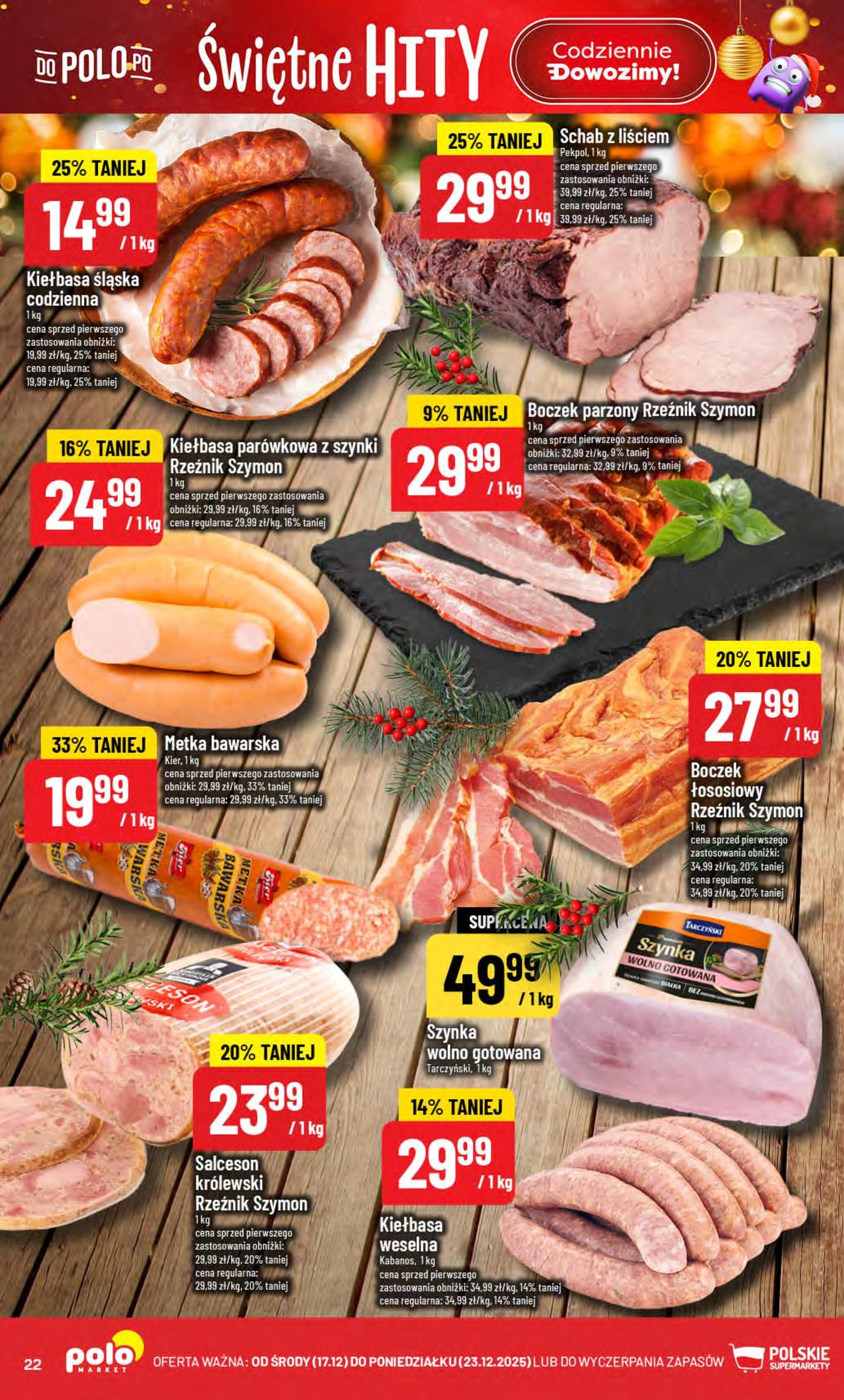 Gazetka promocyjna POLOmarket str. 22