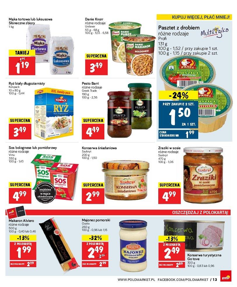 Gazetka promocyjna POLOmarket str. 13