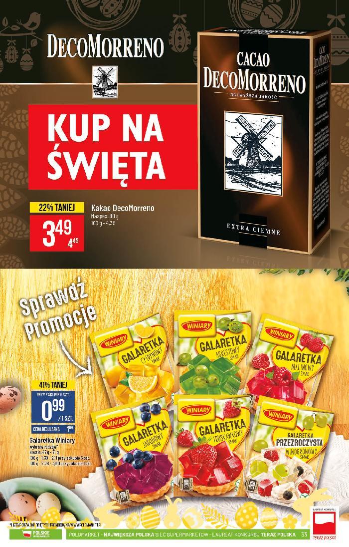 Gazetka promocyjna POLOmarket str. 33