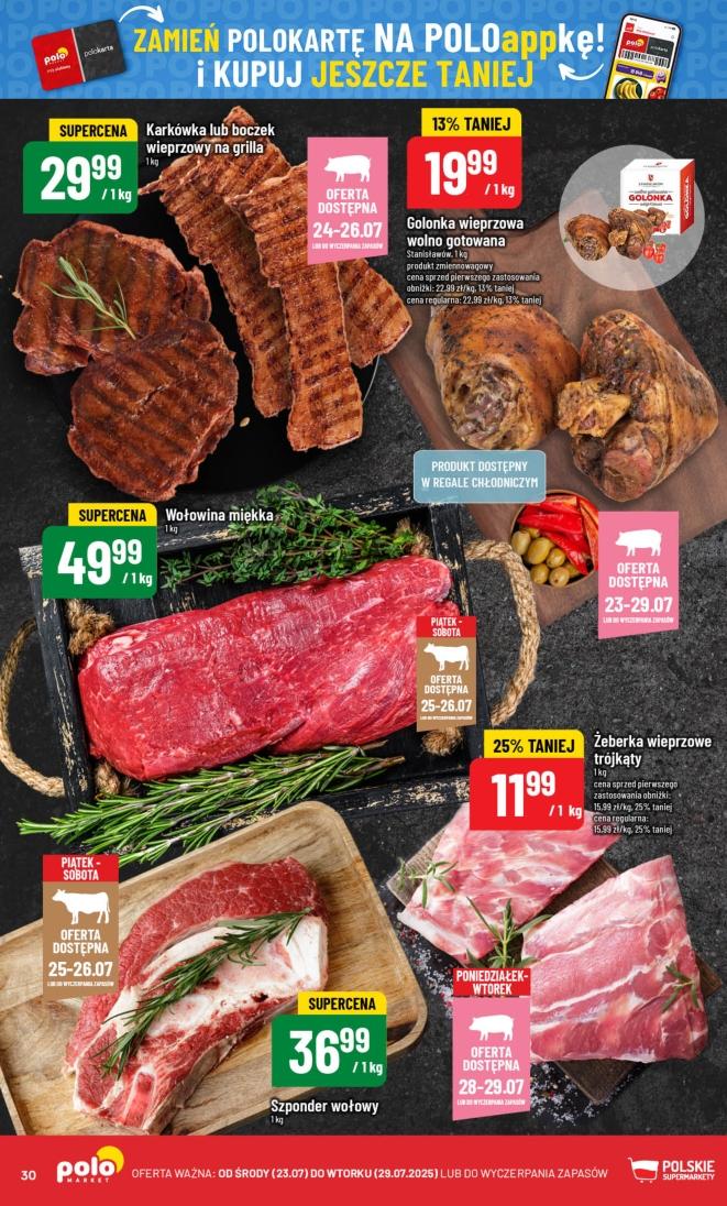 Gazetka promocyjna POLOmarket str. 30