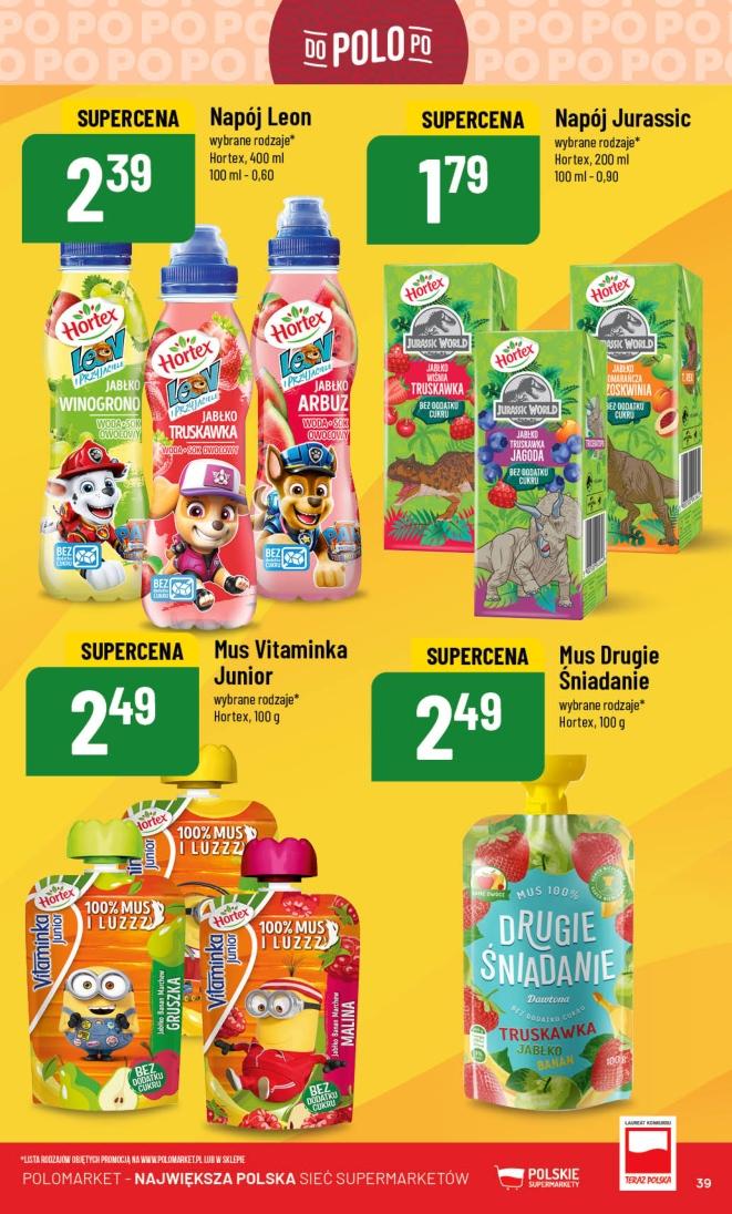 Gazetka promocyjna POLOmarket str. 39