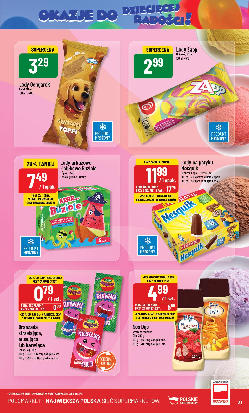 Gazetka promocyjna POLOmarket str. 31