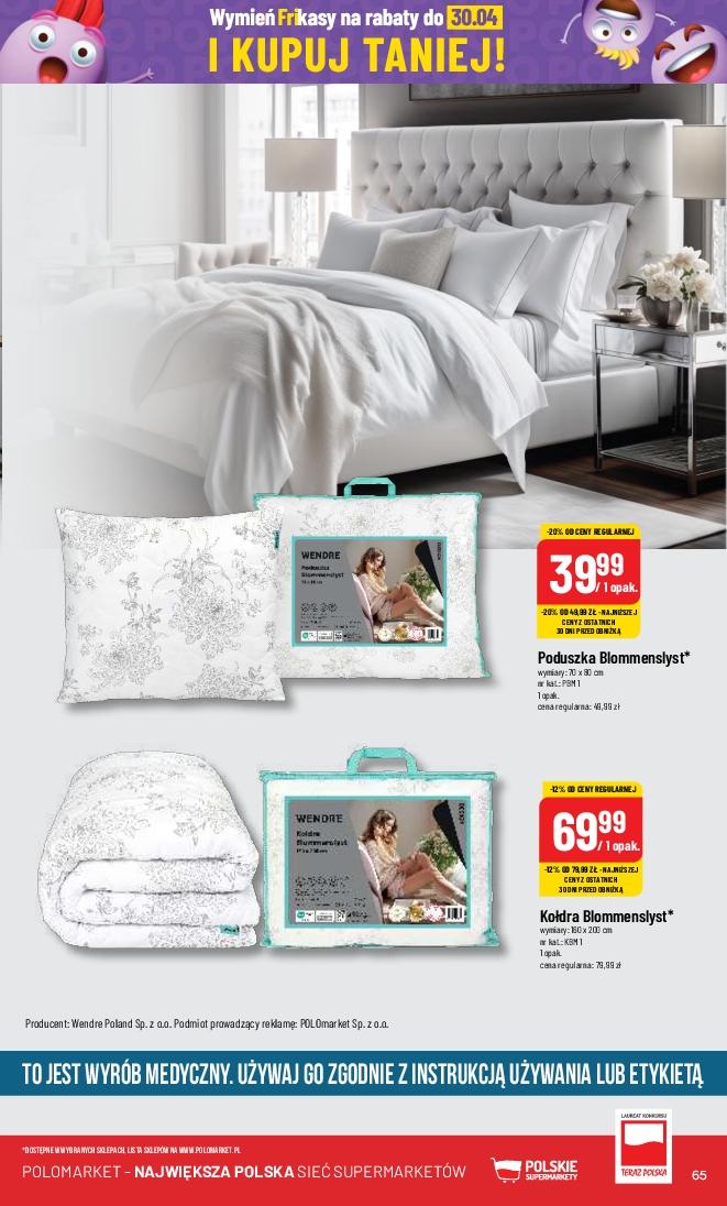 Gazetka promocyjna POLOmarket str. 65