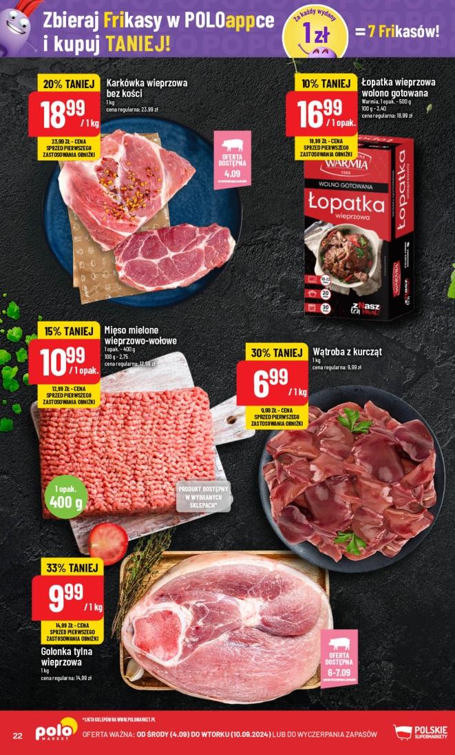 Gazetka promocyjna POLOmarket str. 22