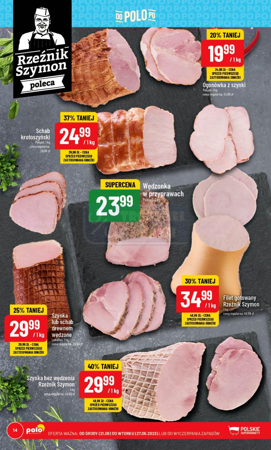 Gazetka promocyjna POLOmarket str. 14