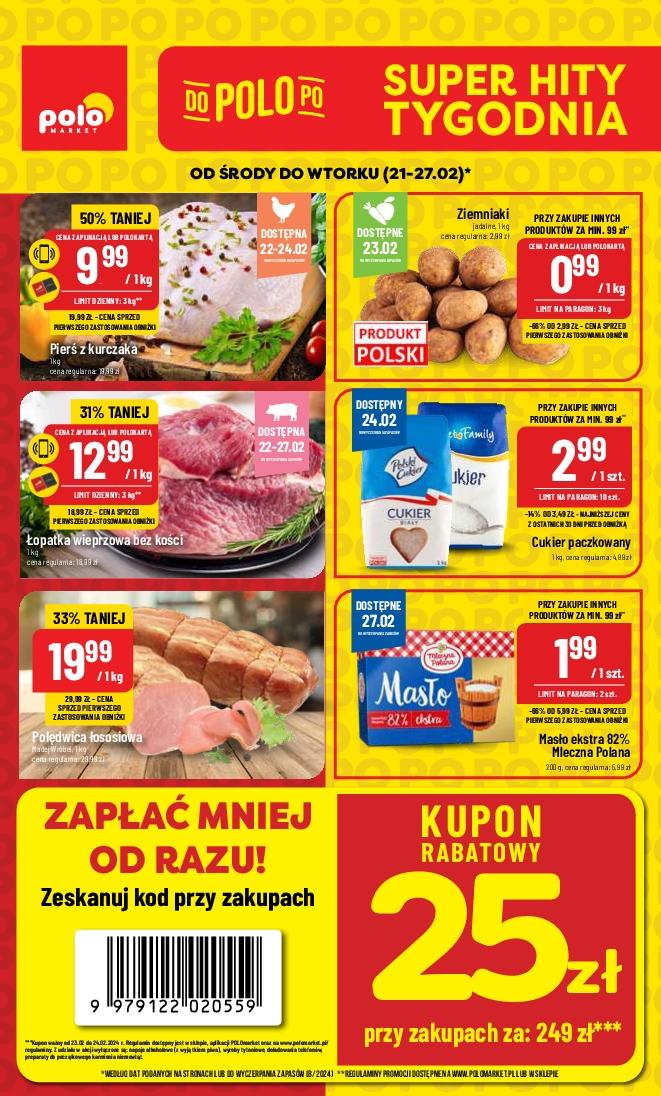 Gazetka promocyjna POLOmarket str. 1