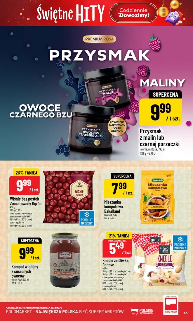 Gazetka promocyjna POLOmarket str. 43