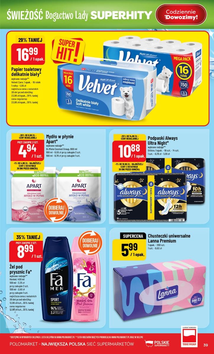 Gazetka promocyjna POLOmarket str. 39