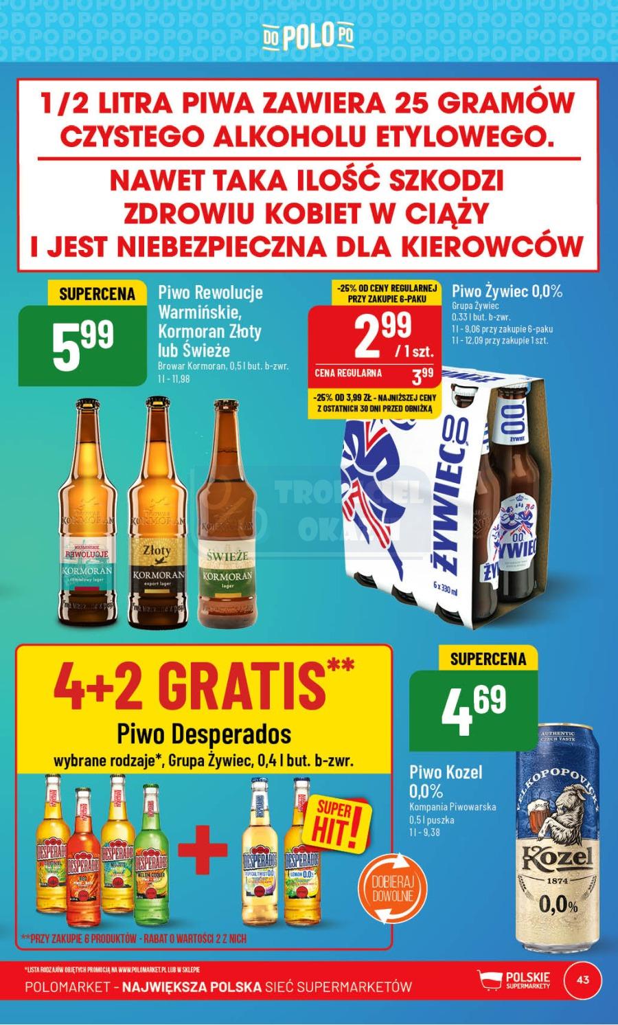Gazetka promocyjna POLOmarket str. 43
