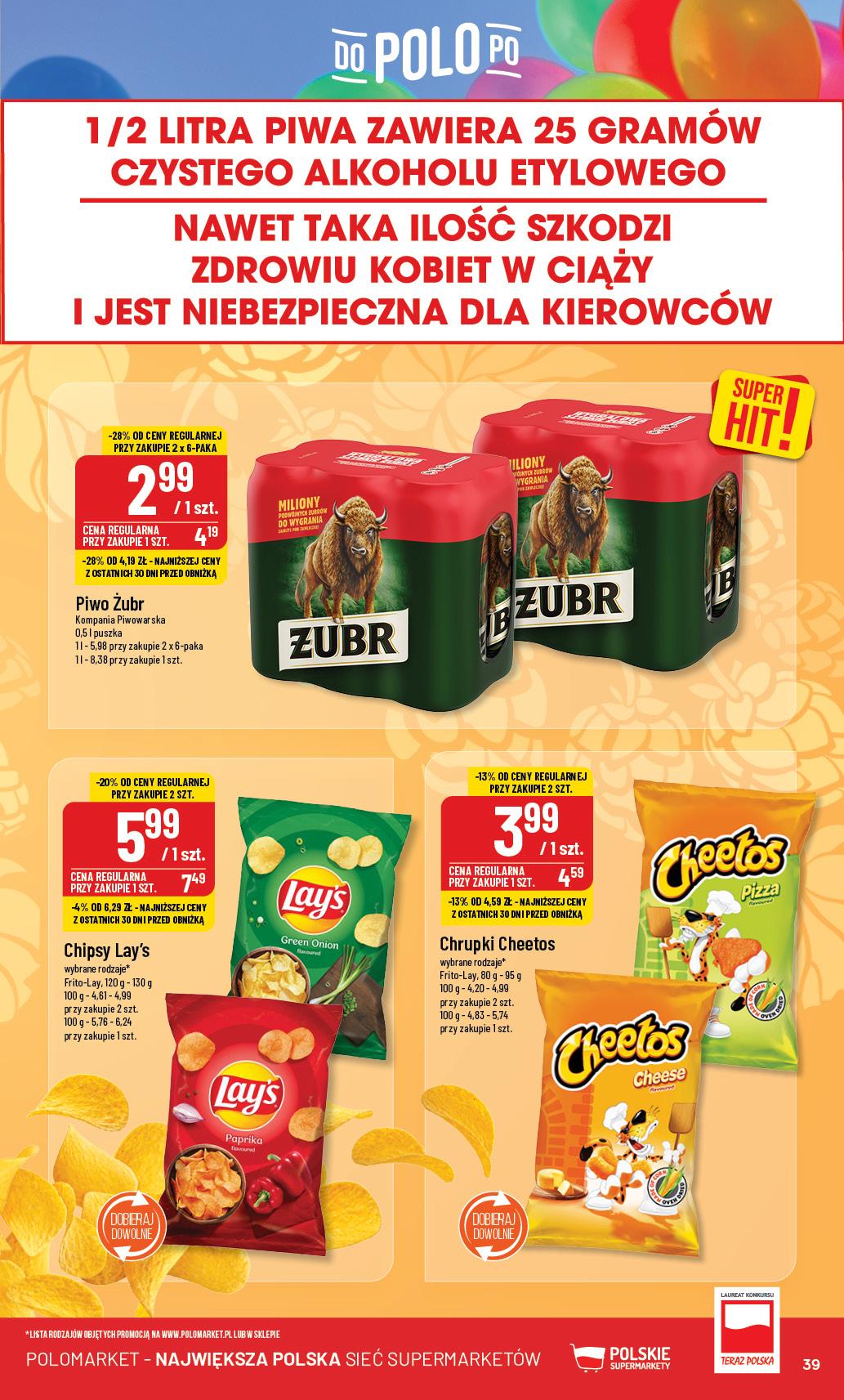 Gazetka promocyjna POLOmarket str. 39