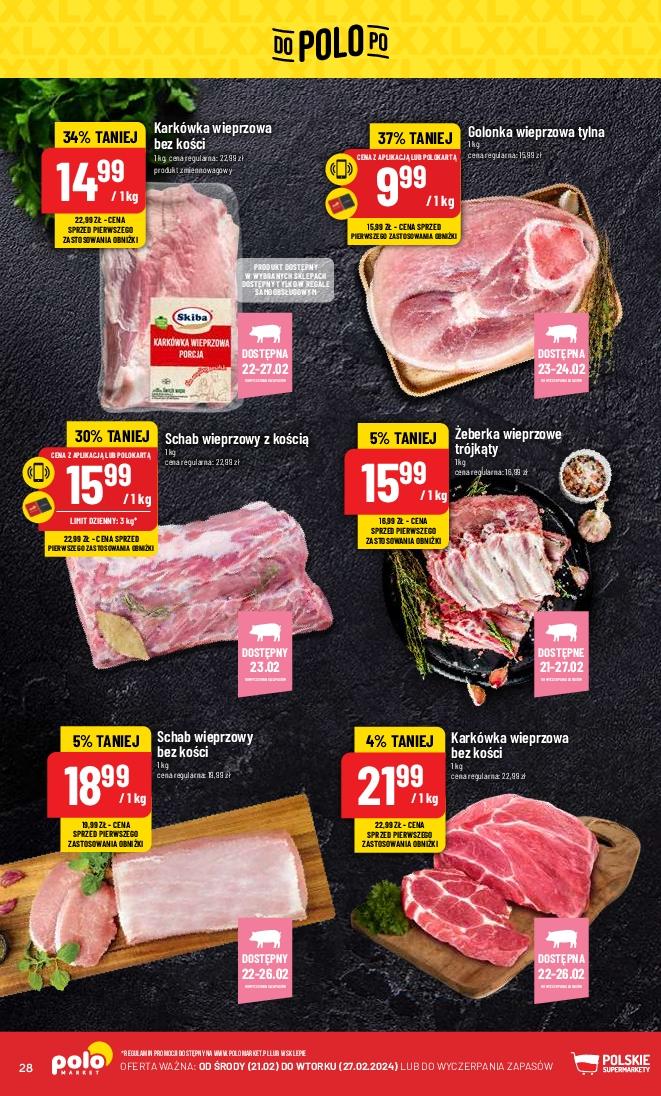 Gazetka promocyjna POLOmarket str. 28