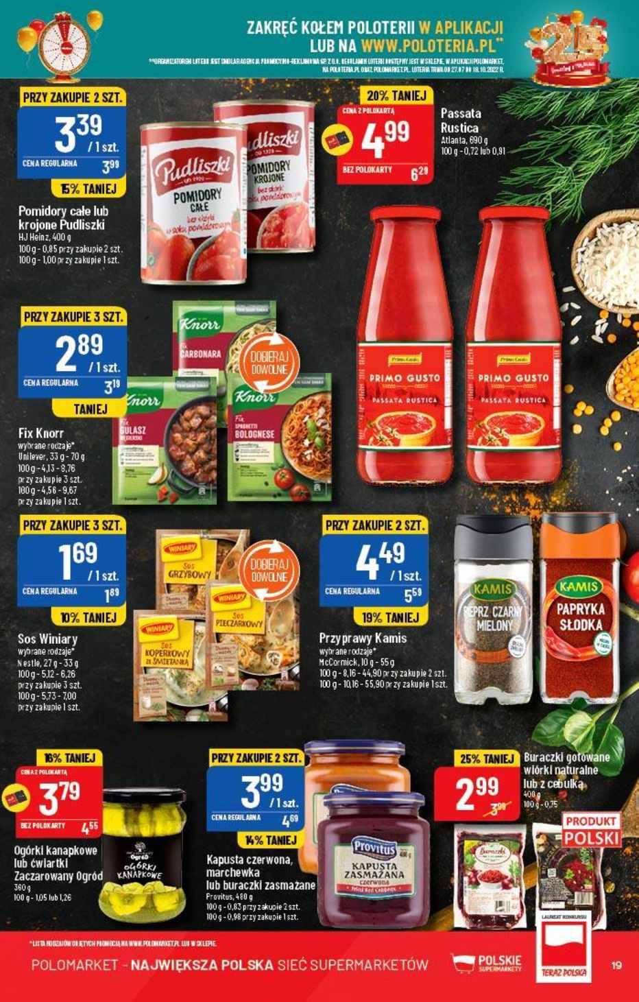 Gazetka promocyjna POLOmarket str. 19