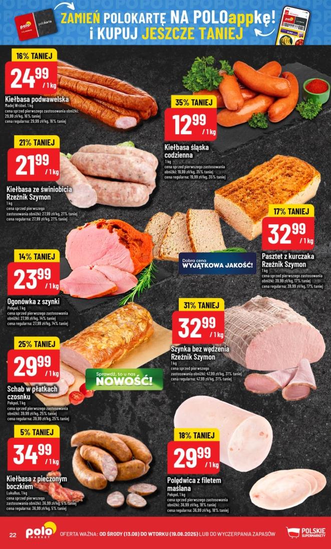 Gazetka promocyjna POLOmarket str. 22