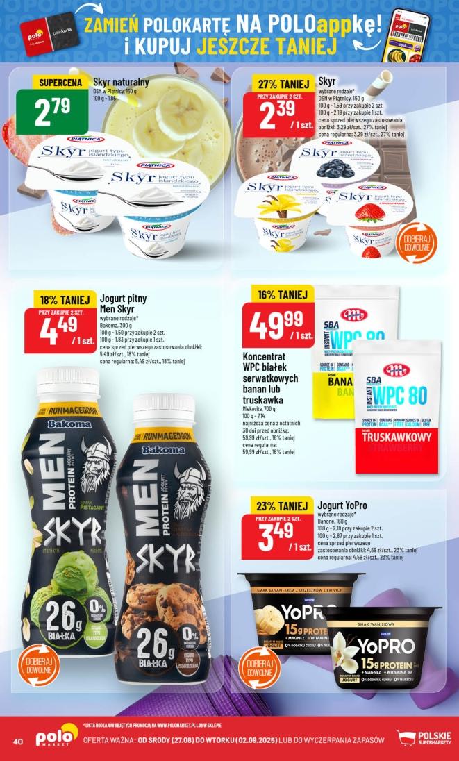 Gazetka promocyjna POLOmarket str. 40