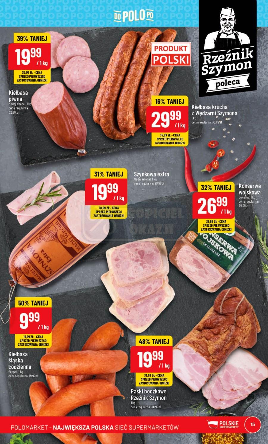 Gazetka promocyjna POLOmarket str. 15