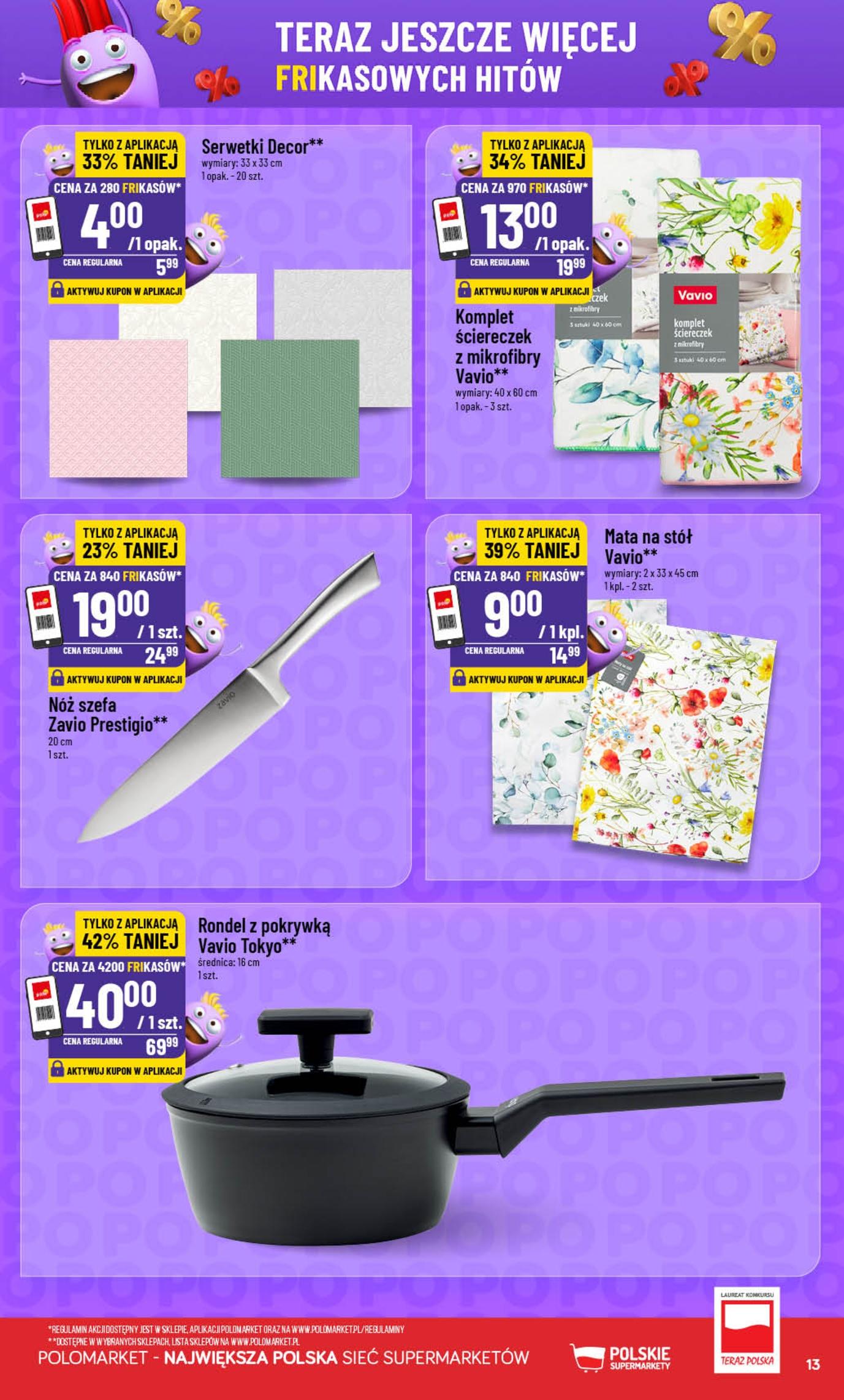 Gazetka promocyjna POLOmarket str. 13