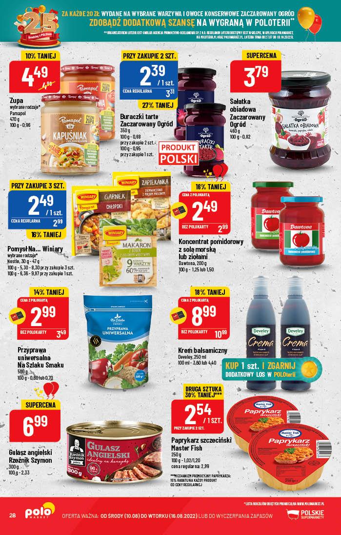 Gazetka promocyjna POLOmarket str. 28