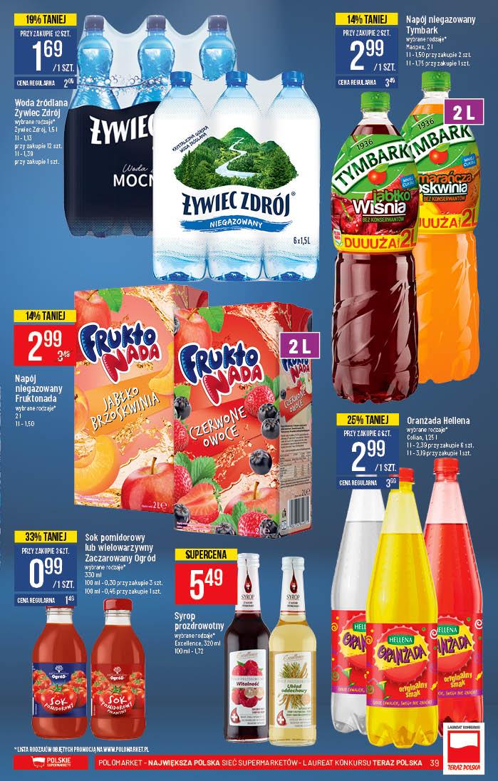 Gazetka promocyjna POLOmarket str. 39