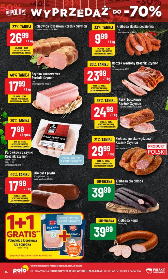 Gazetka promocyjna POLOmarket str. 16