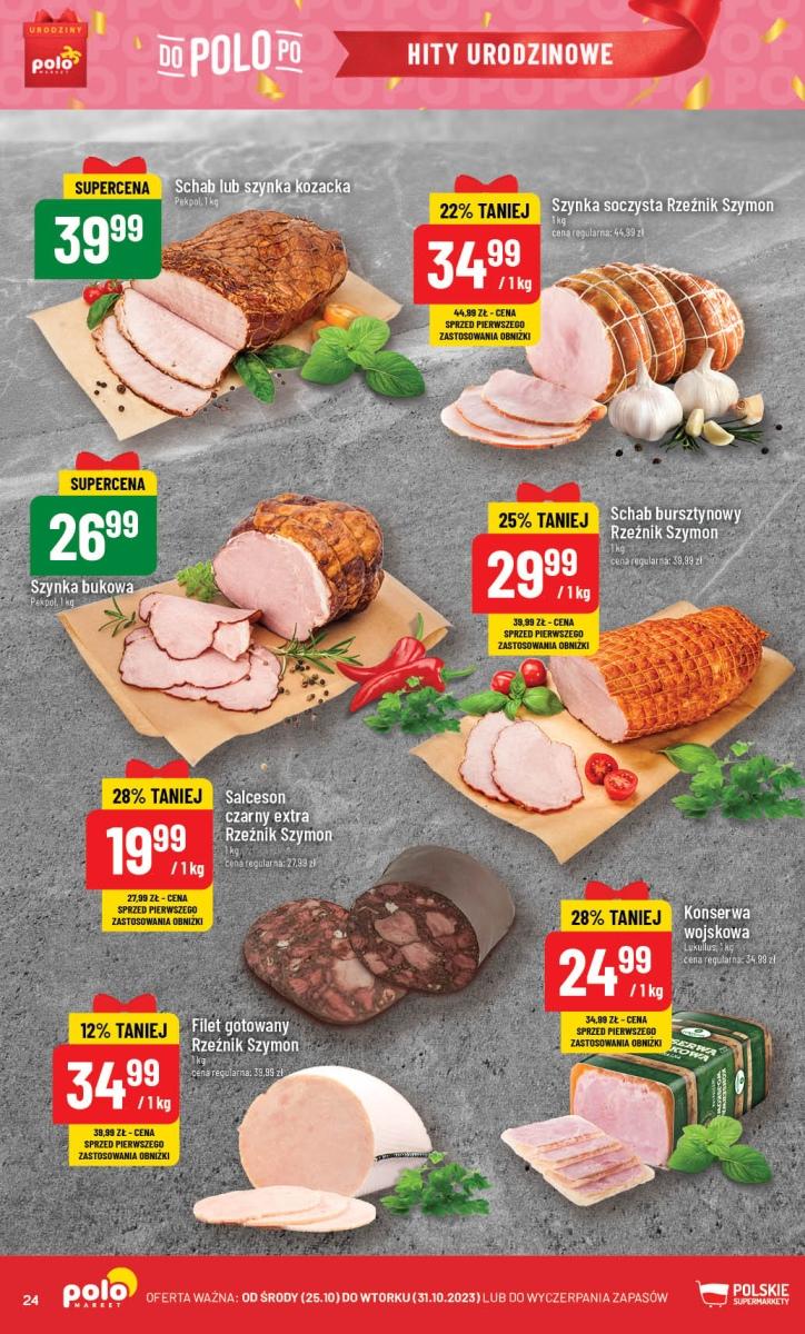Gazetka promocyjna POLOmarket str. 24