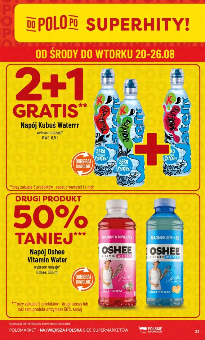 Gazetka promocyjna POLOmarket str. 23