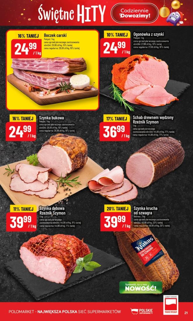 Gazetka promocyjna POLOmarket str. 21