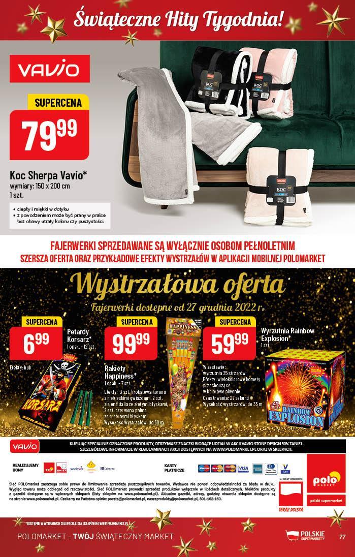 Gazetka promocyjna POLOmarket str. 77